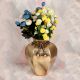 Indian Vintage Brass Flower Pot for Home & Office Decor
