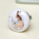 Squirrel Flat Ceramic Dresser Knob