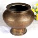 Adorable Engraved Flower Pot Made of Finest Brass