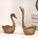 Handmade Decorative Brass Duck in Pair of 2