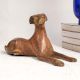 Handcrafted Dog Statue Made of Finest Brass