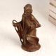 Christian Art Brass Old Man Statue for Home Decor