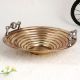 Handmade Finest Brass Fruit Bowl in English Art