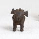Handmade Jali Work Elephant Brass Statue for Decor