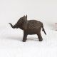 Handmade Jali Work Elephant Brass Statue for Decor