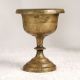 Antique Brown Finish Brass Kumkum Cup for Prayer