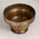 Antique Brown Kumkum Bowl Made of High-Quality Brass