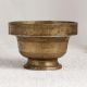Antique Brown Kumkum Bowl Made of High-Quality Brass