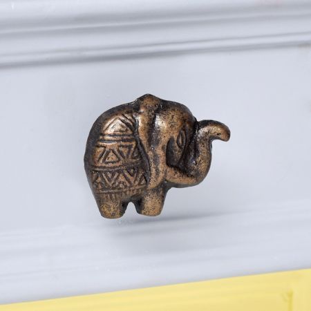 Elephant Metal Drawer Knobs