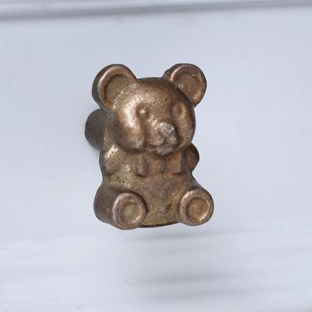 Antique Baby Panda Iron Dresser Knobs Online