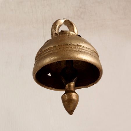 Handmade Himachal Art Hanging Bell Made of Bell Metal