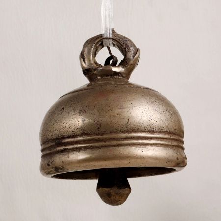 Brown Finish Bell Metal Hanging Bell in Himachal Art