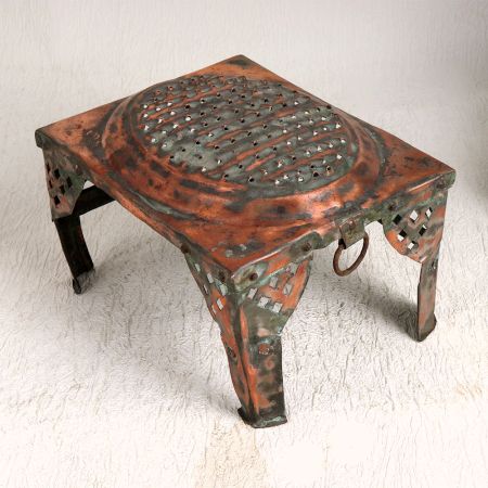 Handmade Vintage Copper Vegetable Cutter in Islamic Art