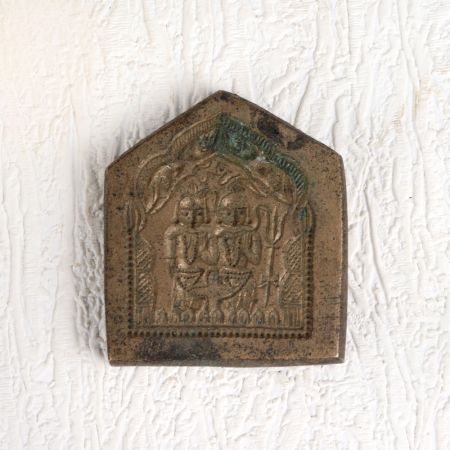 God Figure Vintage Bell Metal Jewelry Mold for Decor