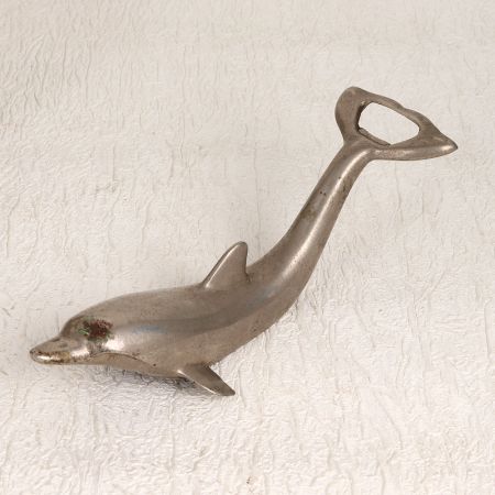 Vintage Finest Brass Dolphin Bottle Opener for Home Decor
