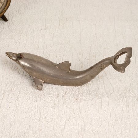 Vintage Finest Brass Dolphin Bottle Opener for Home Decor