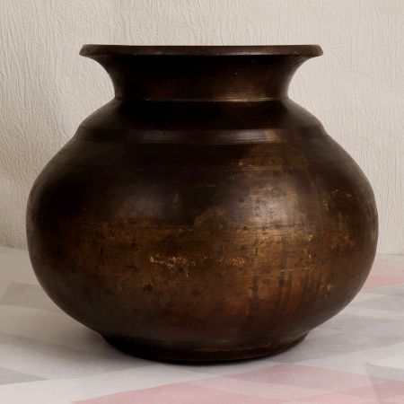 Handmade Vintage Finish Cooking Pot Made of Finest Brass