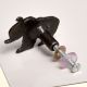 Handmade Elephant Metal Drawer Knob