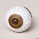 White Crackle Ceramic Cabinet Knob Online