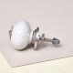 White Crackle Ceramic Cabinet Knob Online