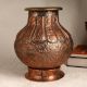 Engraved Finest Copper Pot in Islamic Art for Decoration