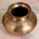 South Indian Art Brass Holy Water Pot Made of Brass for Rituals