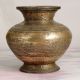 Handmade Vintage Finish Holy Water Pot Made of Brass