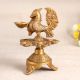 Golden Brass Peacock Oil Lamp for Home Decoration