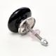 Black Strewn Flat Knob