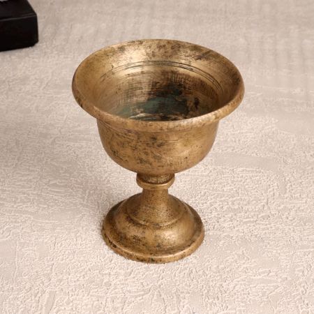 Sturdy Finest Brass Holy Kumkum Cup for Prayer Room