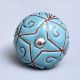Sea Green Etched Ceramic Floral Dresser Knob Online