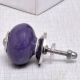 Purple Round Knob