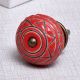 Brown Pattern Etched Ceramic Dresser Knob