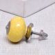 Yellow Pink Crackle Ceramic Furniture Knob Online