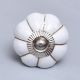 White Golden Medium Knob