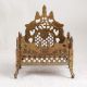 Handmade Finest Brass Lord Krishna Bed for Prayer Room