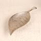 Handmade Leaf Shaped Fruit Bowl Made of Finest White Metal