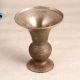 Vintage Gray Brass Flower Pot for Home Decoration