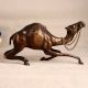 High-Quality Brass Statue of Camel Sitting for Home Decor