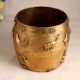 Handmade South Indian Brass Planter for Home Decor