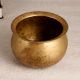 Antique Brown Holy Water Pot Made of High-Quality Brass
