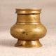 Vintage Sturdy Brass Water Pot with Spout for Decoration