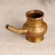 South Indian Art Brass Water Pot with Spout for Prayer