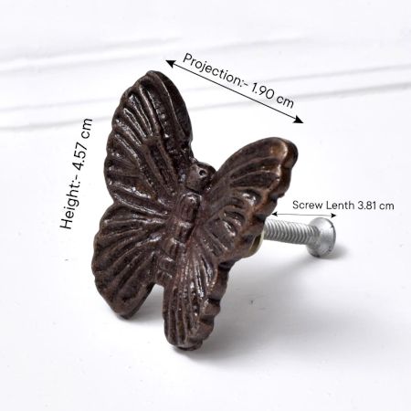 Butterfly Metal Drawer Knobs