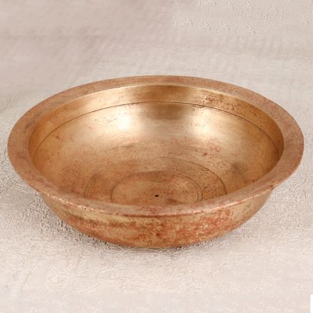 Vintage Handmade God Bath Bowl Made of Bell Metal