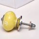 Yellow Tiny Floral Drawer Knob