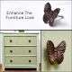 Butterfly Metal Drawer Knobs