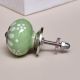 Sage Green Floral Ceramic Wardrobe Knobs Online