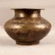 Beautiful Elegant Brown Brass Holy Water Pot for Prayer