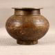 Vintage Engraved Holy Water Pot Made of Finest Brass